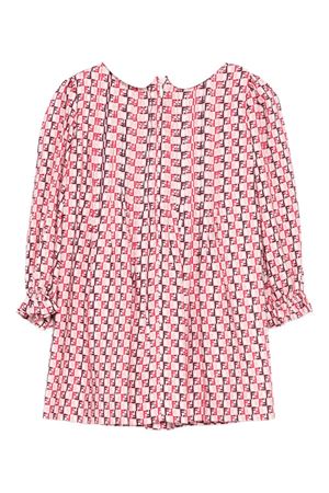 abito in cotone multicolor FENDI KIDS | BFB573AYMGF1TKH